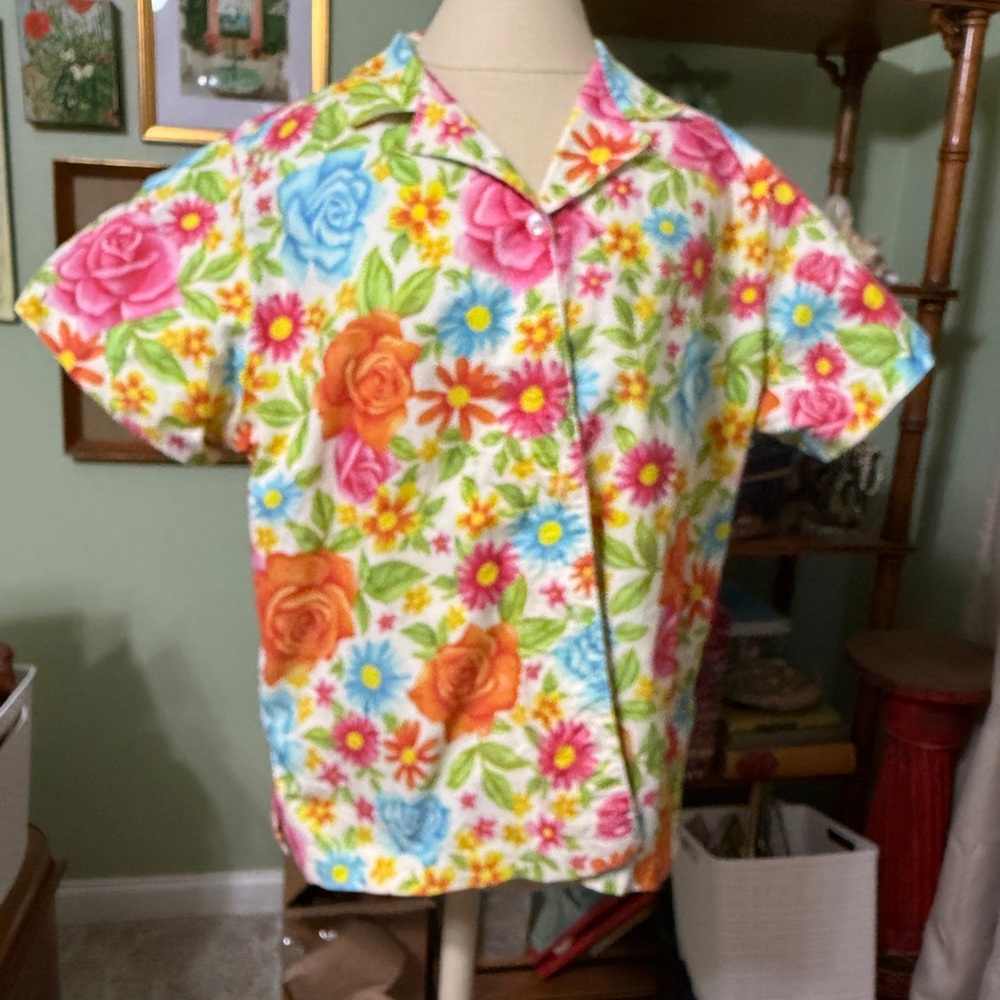 Big Bud Press Floral Button Down Shirt - Multicolor